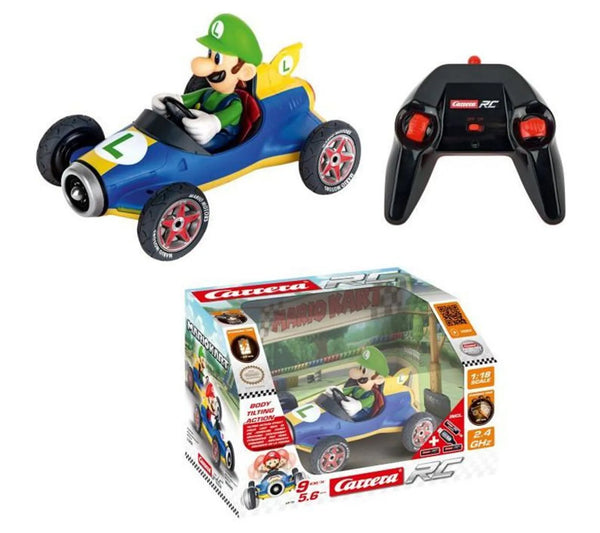 Carrera Rc Mario Kart Mach Luigi's Kart Mach RC Car Super Mario