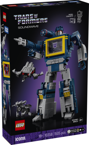 10358 Transformers: Soundwave