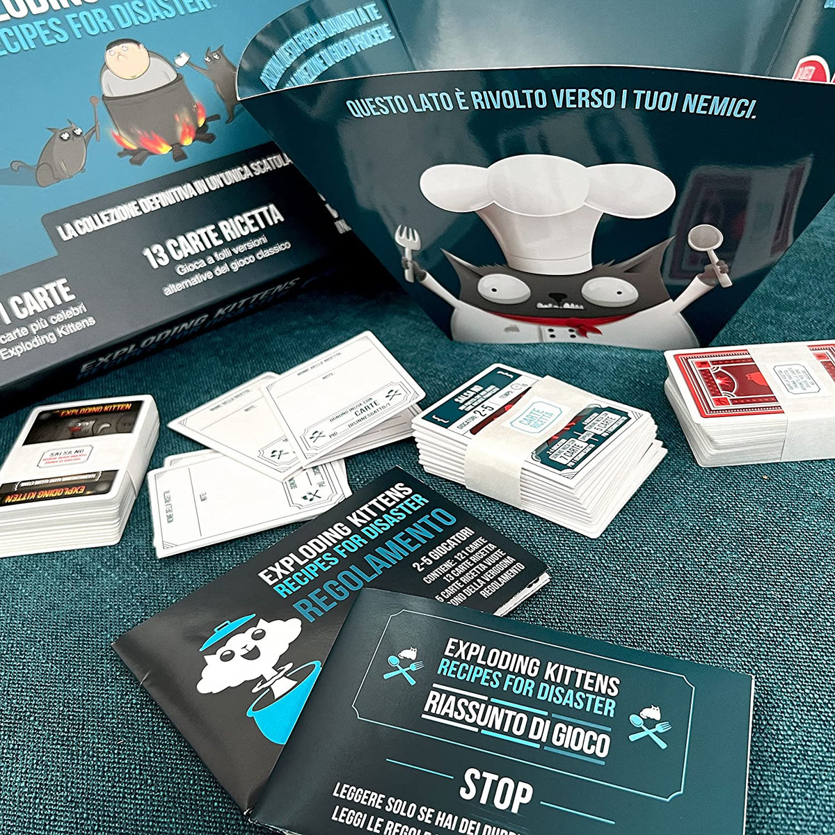 Exploding Kittens Recipes for Disaster