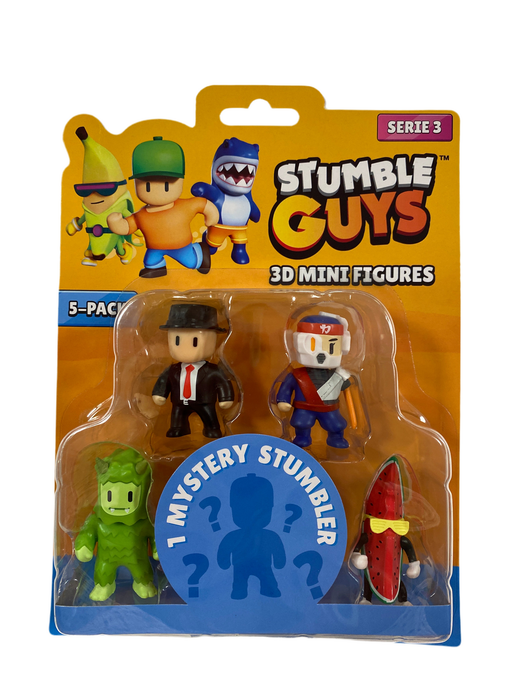 Stumble Guys - Mini Figures - 5 Pack serie 3