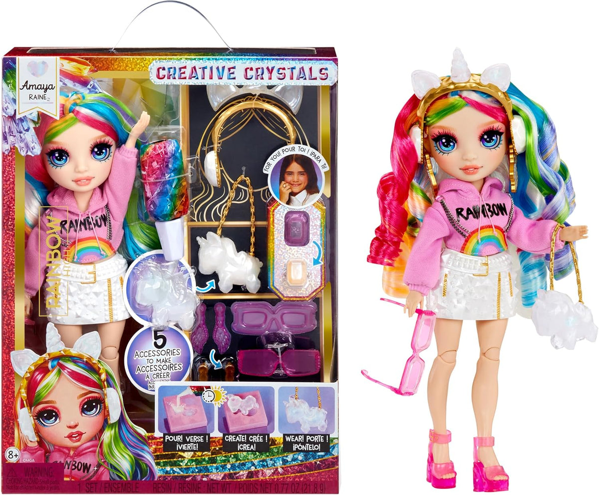 Rainbow High Creative Crystals - Amaya Raine