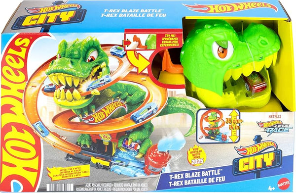 Hot Wheels T-Rex Battaglia infuocata JBM73