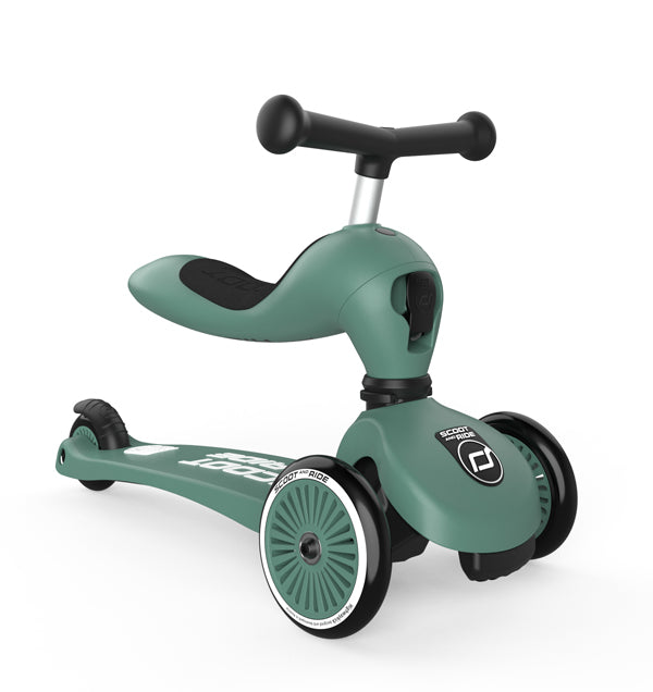 HighwayKick 1 - Monopattino evolutivo 1-5 anni colore FOREST