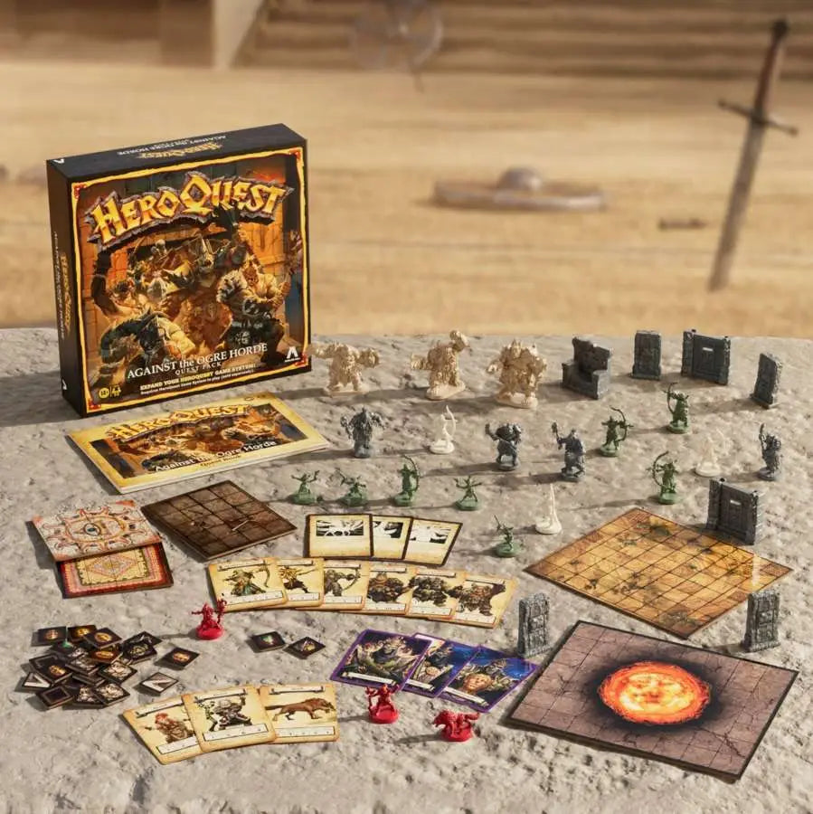 HeroQuest L'Orda degli Ogre ed. Italiana (esp.)