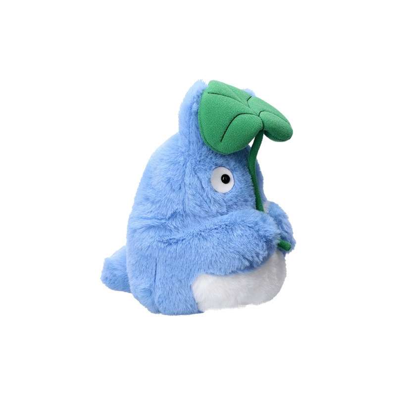 My Neighbor Totoro Nakayoshi Blue Plush With Leaf