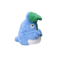My Neighbor Totoro Nakayoshi Blue Plush With Leaf