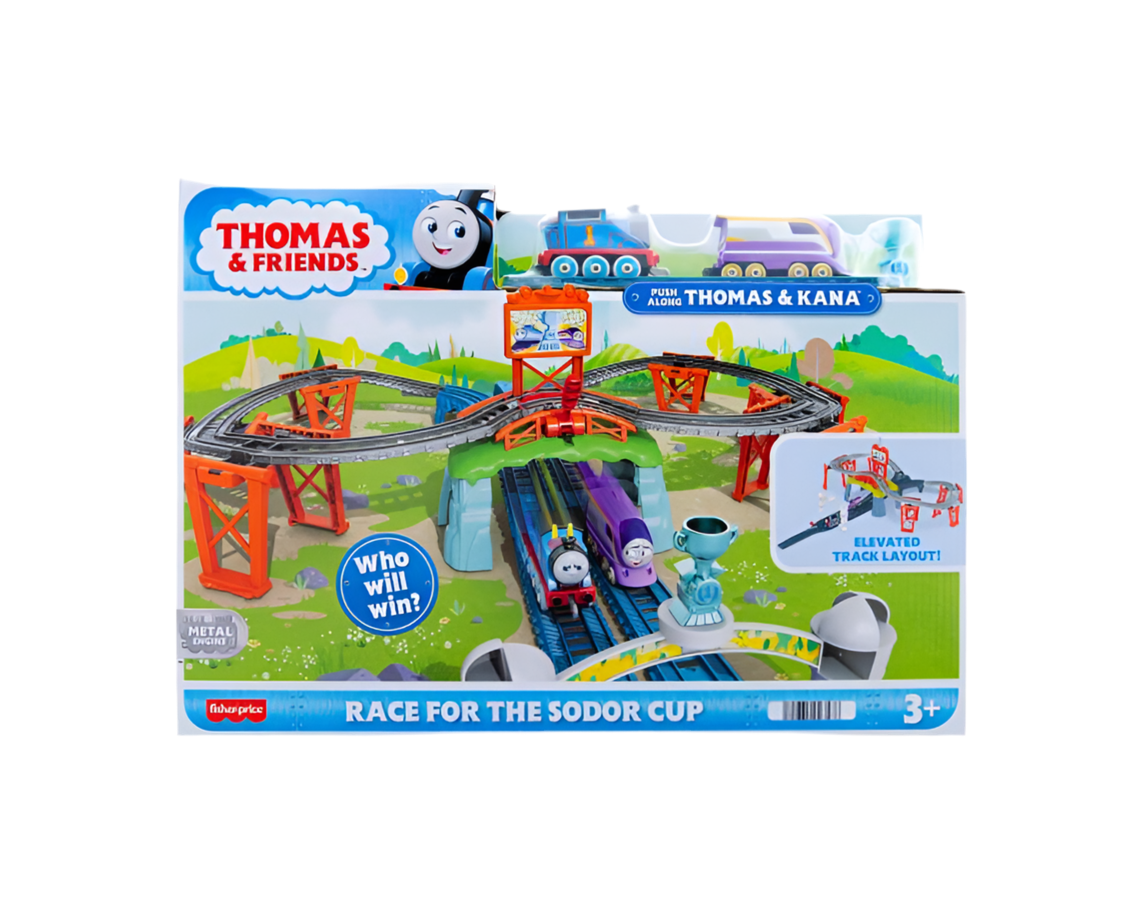 Thomas &amp; Friends - Push Along - Race for the Sodor Cup HFW03 