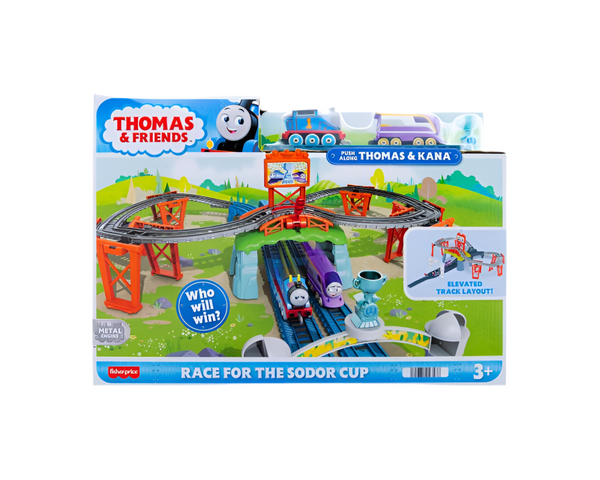 Thomas & Friends - Push Along - Race for the Sodor Cup HFW03