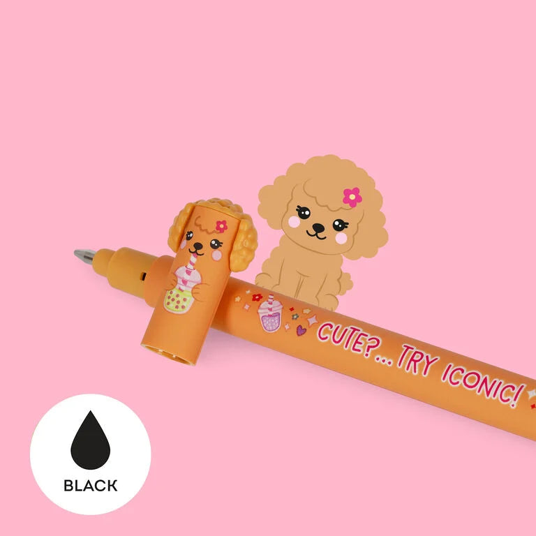Set di 3 Penne Gel Cancellabili - Cagnolini