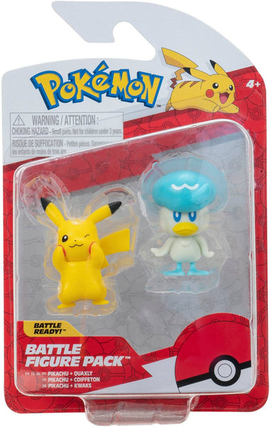 Pokemon Battle Figure Pikachu- Quaxly