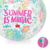 Glitter Beach Ball Summer is Magic