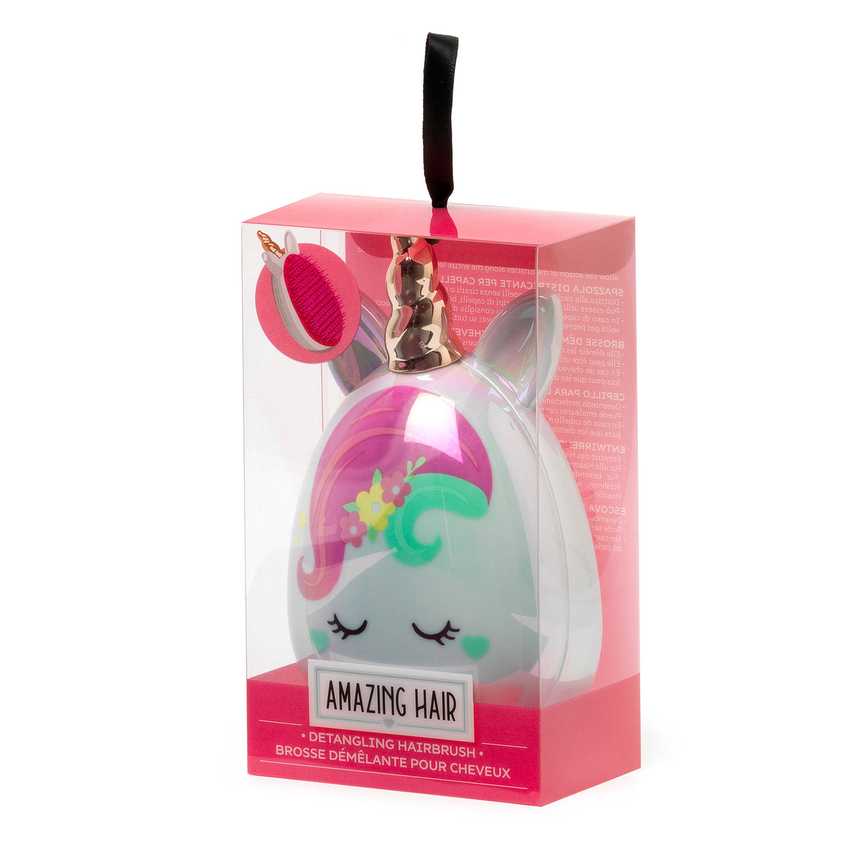 AMAZING HAIR - SPAZZOLA DISTRICANTE CAPELLI - UNICORN
