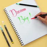 Brush Markers - Set 12 Pennarelli - Bright Colours - Multicolor Ink
