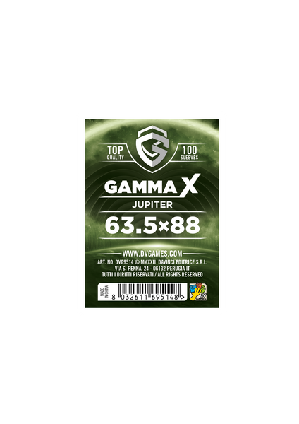 Bustine Protettive Gamma X Jupiter 63,5 x 88