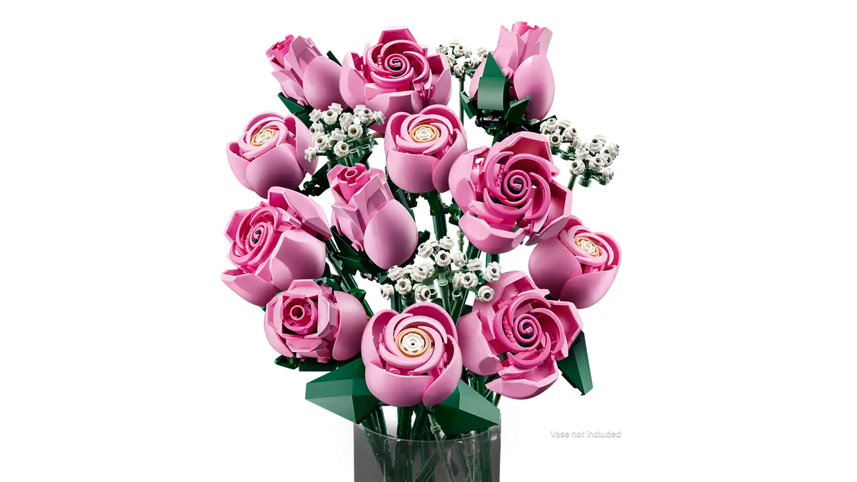 10374 Bouquet di Rose Rosa