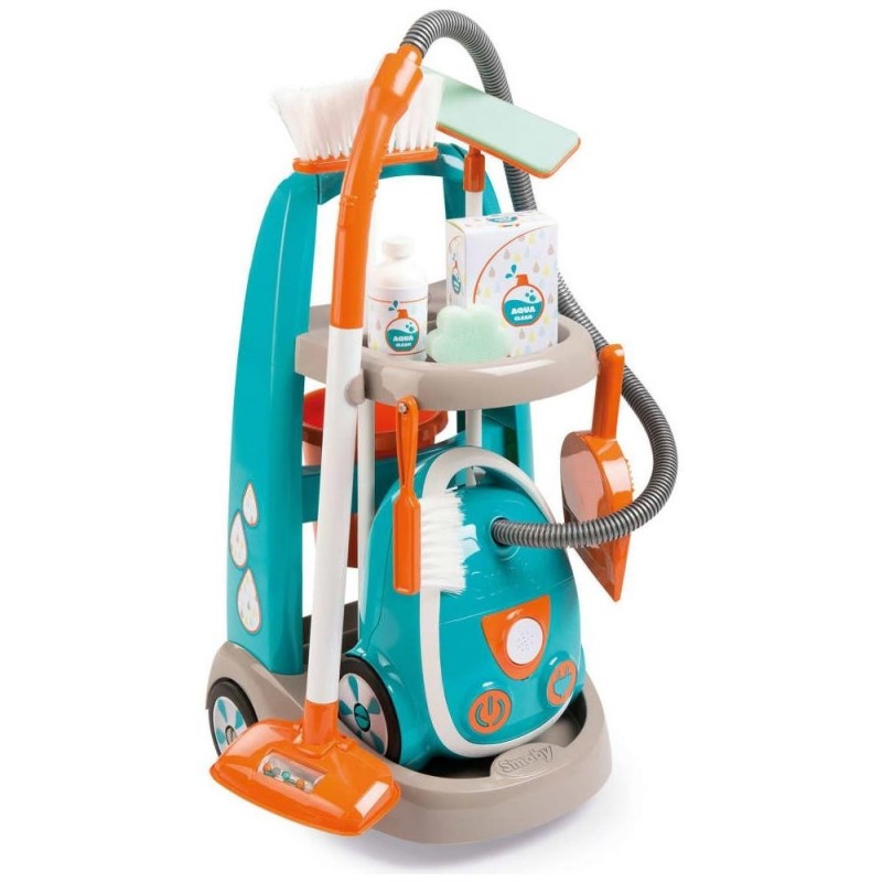 Cleaning Cart w/Vacuum Cleaner