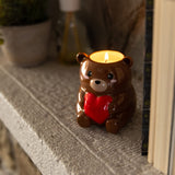 SCENTED CANDLE Valentine's Day Bear