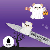 Set di 2 Penne Gel con Animaletto Decorativo - Lovely Friends - Spooky Party