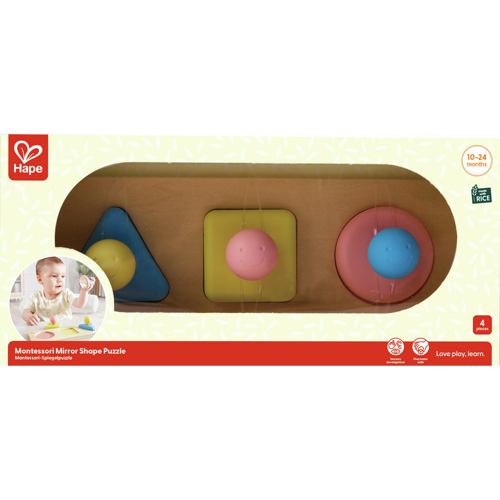 Puzzle montessori con specchi