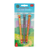 Set di 3 Penne Gel Cancellabili - Cagnolini
