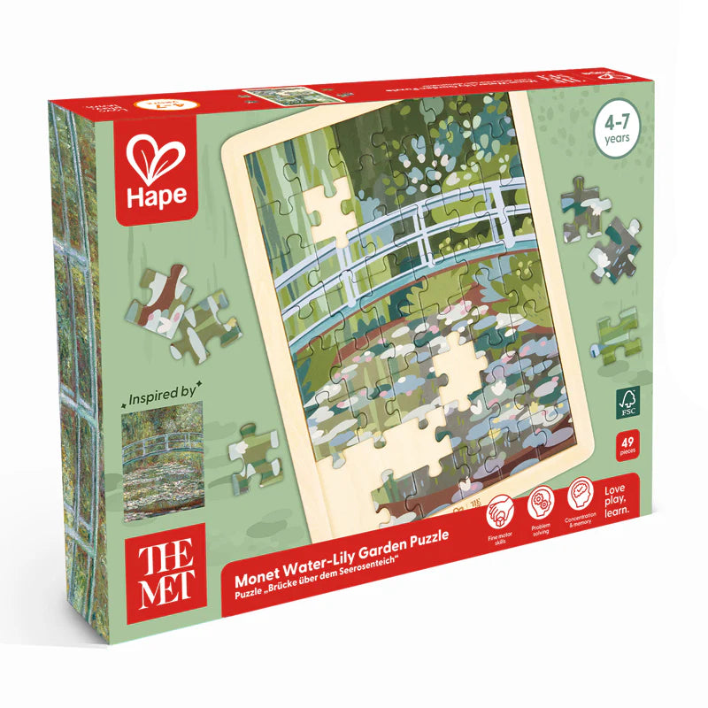 Monet Water-Lily Garden Puzzle