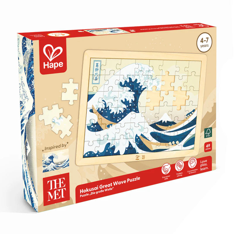 Hokusai Great Wave Puzzle