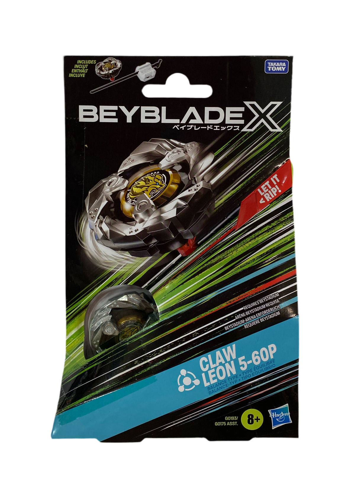 BeyBlade X Starter - Claw Leon 5-60P