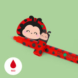 ERASABLE GEL PEN - LADY BUG