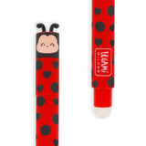ERASABLE GEL PEN - LADY BUG