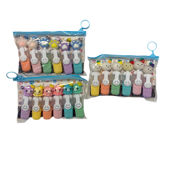Set 6 Evidenziatori 3D