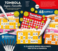 Tombola Segna e Cancella - 48 Cartelle