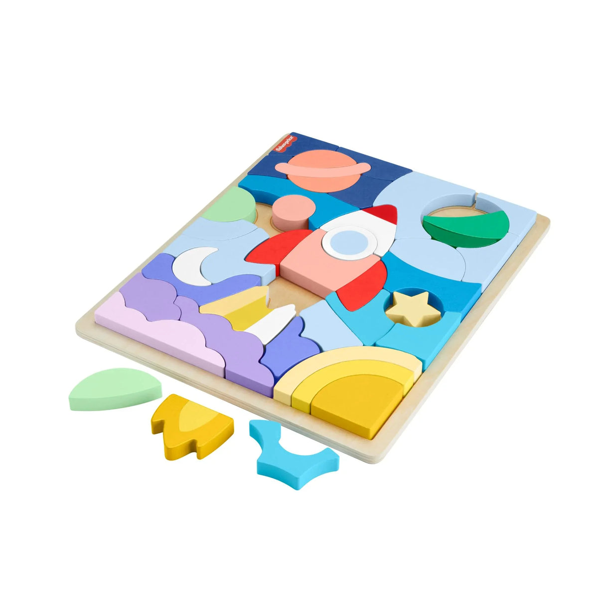 Puzzle di legno - Spazio - HXY42