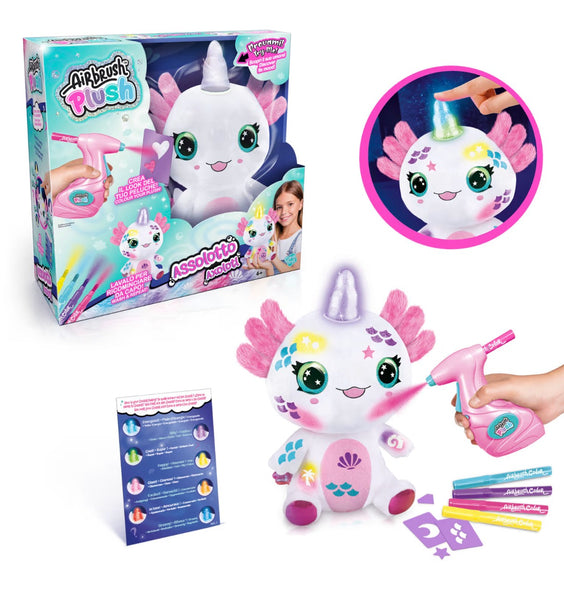 Airbrush plush Assolotto