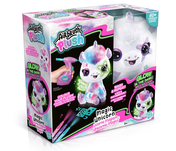 Airbrush plush Magic Unicorn