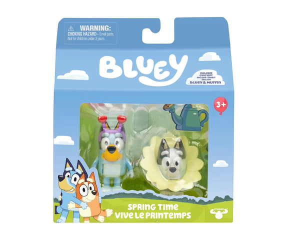 Coppia di personaggi Bluey - Bluey e Muffin