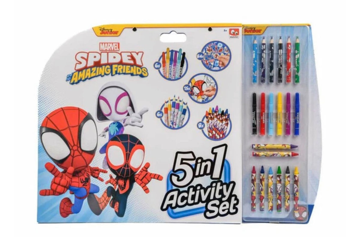 Blocco attività 5 in 1 - Spidey