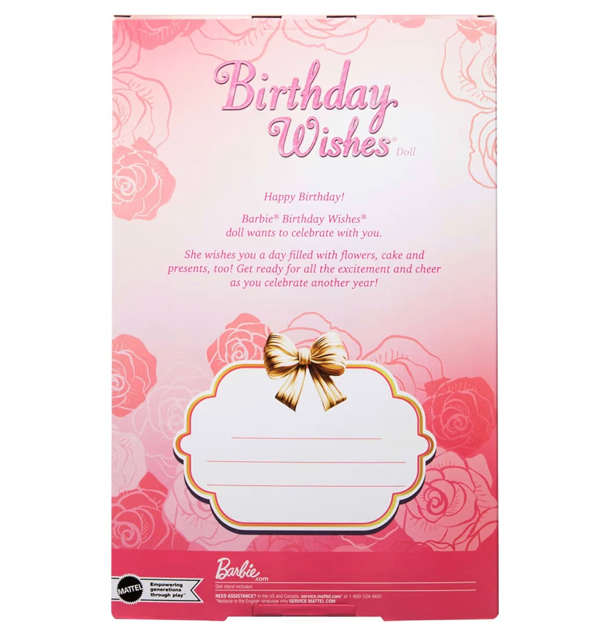 Barbie Birthday Wishes - JBJ07