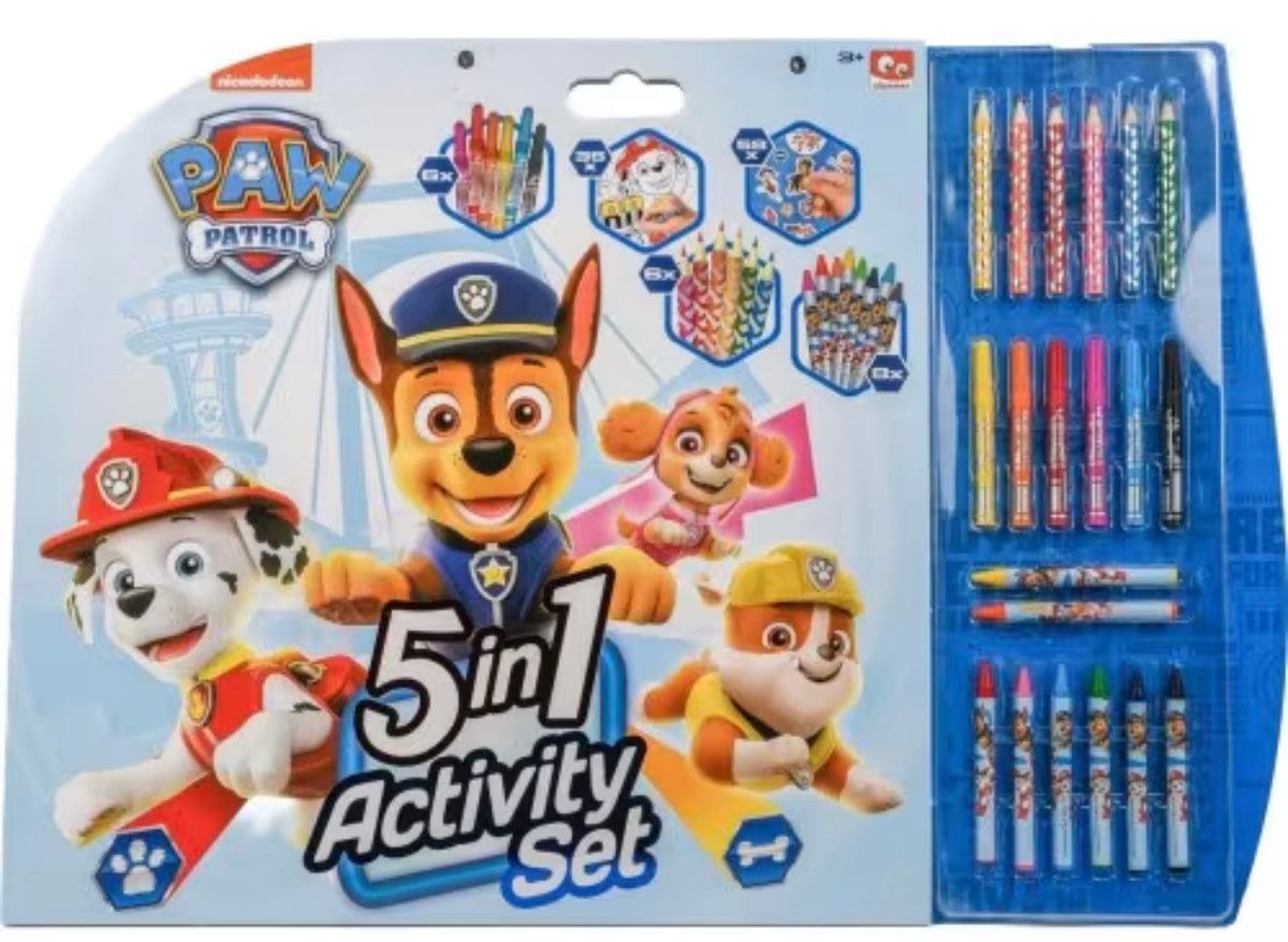 Blocco attività 5 in 1 - Paw Patrol