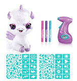 Airbrush plush Magic Unicorn