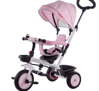 Passeggino / Triciclo Rosa con seduta girevole