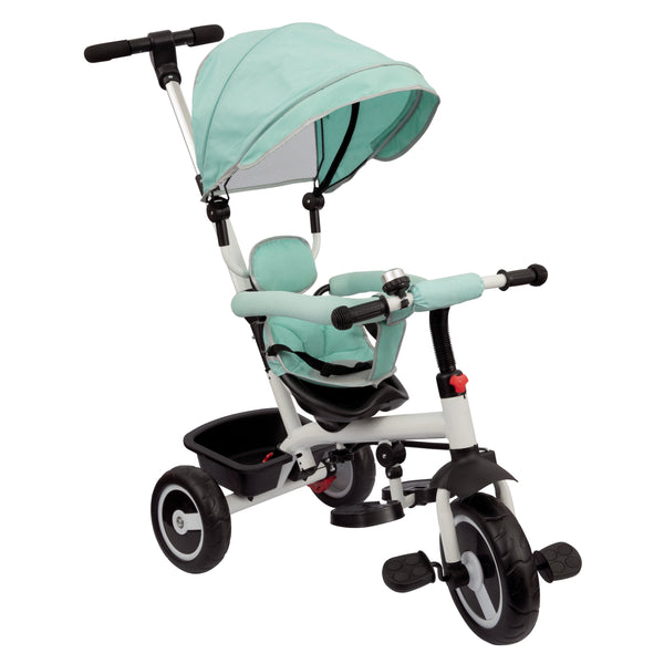 Passeggino / Triciclo Verde con seduta girevole