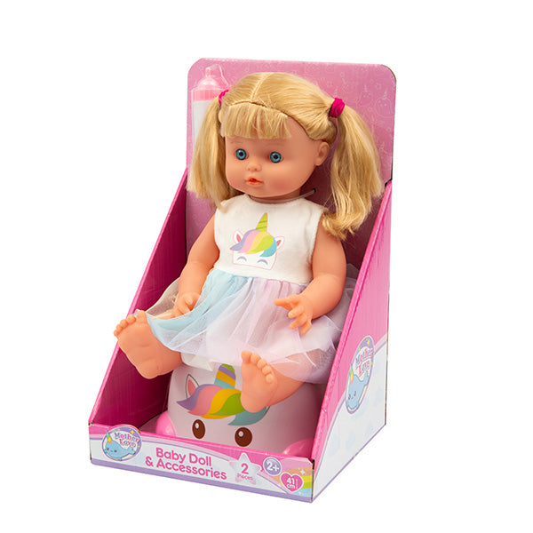41cm Doll with Potty "Unicorn"
