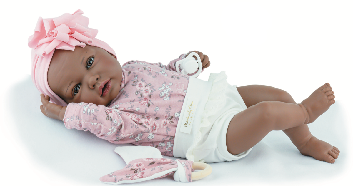 Bambola "Gala pink" in scatola cod. 1234