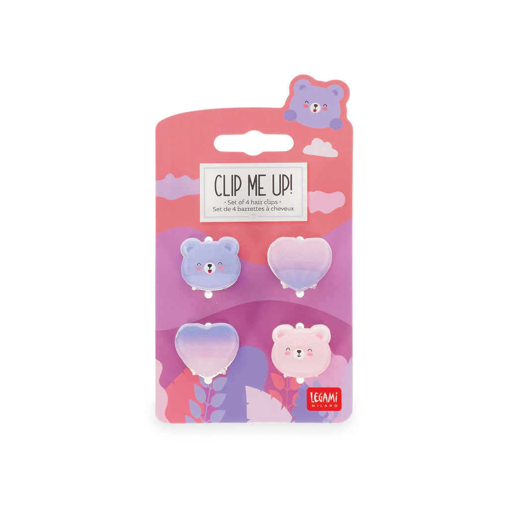 Clip Me Up! 4 mini mollette - TEDDY