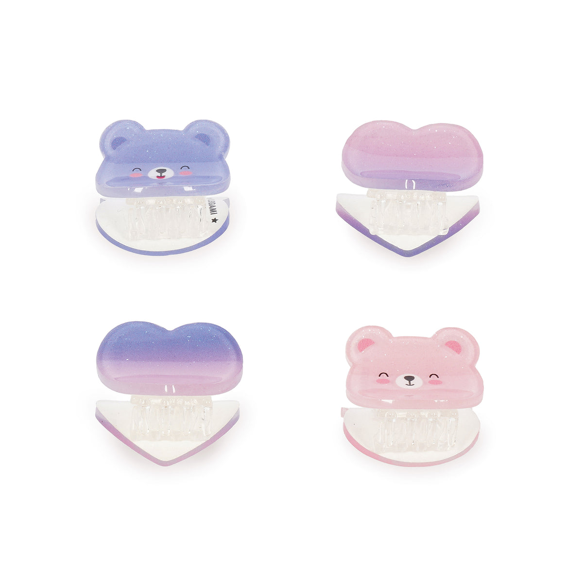 Clip Me Up! 4 mini mollette - TEDDY