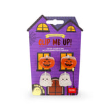 Clip me up! - set di 4 mini mollette per cap - ghost + pumpkin