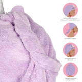 LOVE MY HAIR - ASCIUGAMANO  CAPELLI TURBANTE - UNICORN