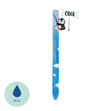 Free Hugs - Penna A Sfera A Scatto - Penguin - Blue Ink