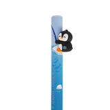 Free Hugs - Penna A Sfera A Scatto - Penguin - Blue Ink