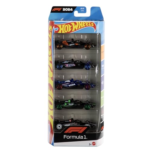 Hot Wheels 5-Pack F1 Race Team JGF58